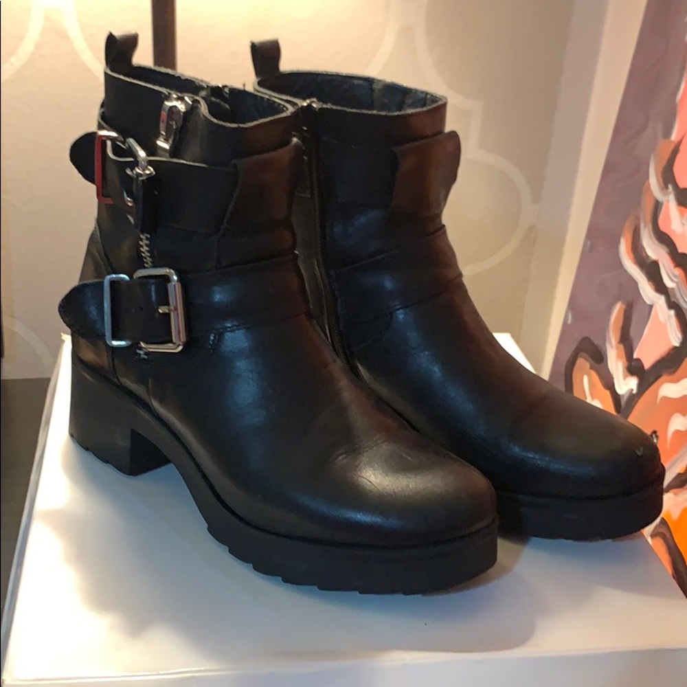 Steve Madden - Roster black leather